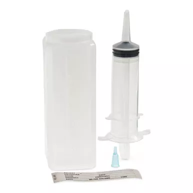 Medline DYNC7061 - Enteral Feeding Tray with 60 mL Blister Piston Syringe