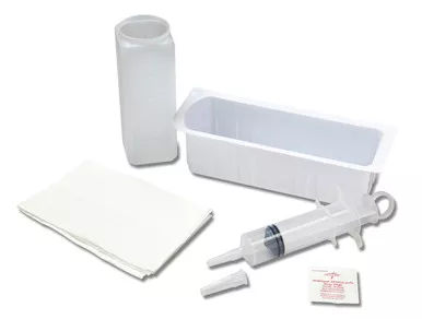 Medline DYND20302 - Irrigation Tray With 60Ml Piston Syringe
