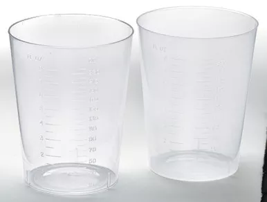 Medline DYND80450 - Drinking Cup 9 oz. Clear Plastic Disposable