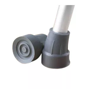Medline G00502 - Guardian Rubber Crutch Tip, Gray