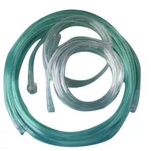 Medline HUD1927 - Star Lumen Oxygen Supply Tubing with Connector, 25 ft