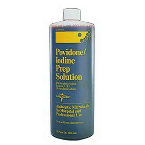 Medline MDS093943 - Povidone Iodine Prep Solution, 10% USP, 8 oz. Bottle