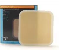 Medline MSC5488 - Exuderm Satin Hydrocolloid Wound Dressing, 8" x 8"