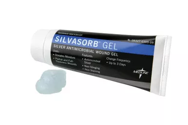 Medline MSC9301EP - SilvaSorb Antimicrobial 1.5 fl oz Wound Gel with Ionic Silver