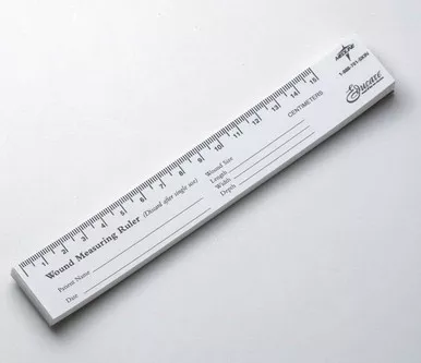 Medline MSCEDURULER - Wound Measuring Ruler Educare Graduated Paper