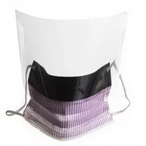 Medline NON27710EL - Max Fluid Protection Facemasks with Eyeshield