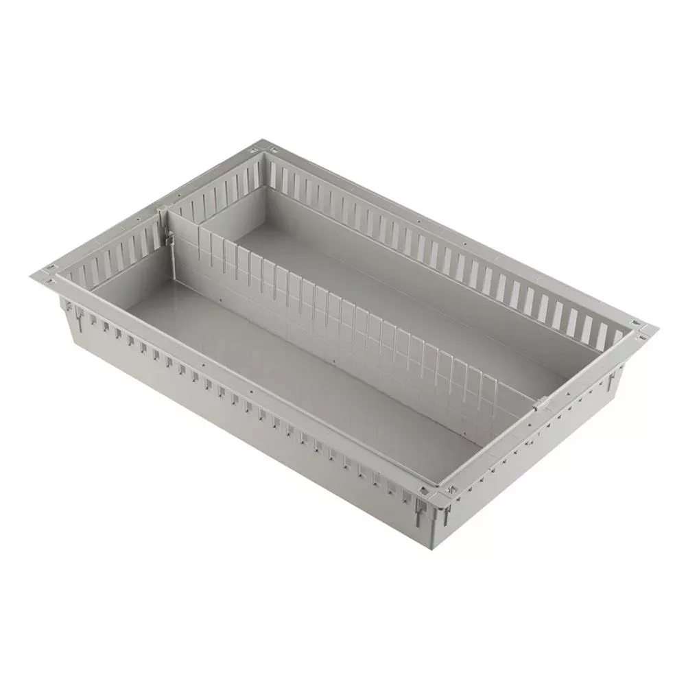 MedStorMax Modular Trays and Wire Baskets Depth Divider for 8" Exchange Tray, 23-1/2"L - 937436