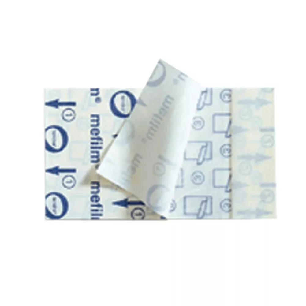 Mefilm Transparent, Flexible and Breathable Film Dressing Mefilm Transparent, Flexible, Breathable Film Dressing, 4"x4.8", 70/bx - 65866