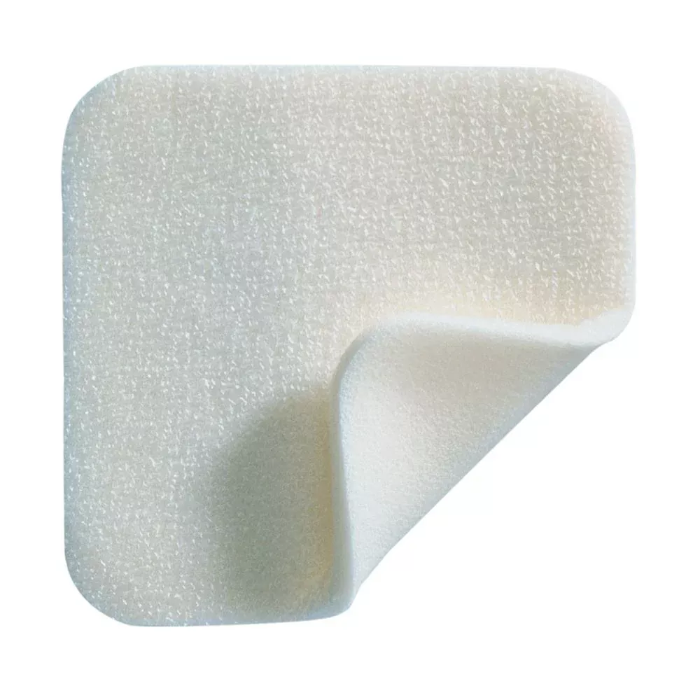 Mepilex Soft Silicone Absorbent Foam Dressing Mepilex Soft Silicone Absorbent Foam Dressing, 4"W x 4"L, 5/bx - 65824