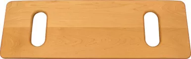 Metal And Mobility Products 5210 - SafetySure Solid Maple Transfer Board with Hand Slots, 24" x 8"
