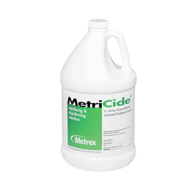 Metrex 10-1400 - Glutaraldehyde High-Level Disinfectant MetriCide™ Activation Required Liquid 1 gal. Jug Reusable