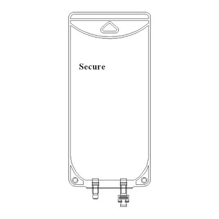 The Metrix Company EVA Empty Bag Secure 100 mL - Case of 50 - 66041-CS