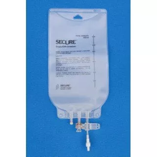 The Metrix Company EVA Empty Bag Secure 2 Liter - Case of 50 - 66225-CS