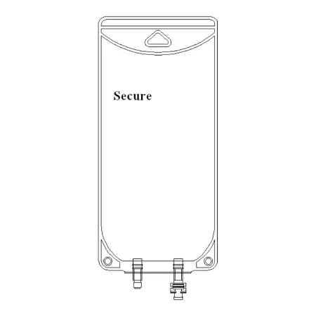 The Metrix Company EVA Empty Bag Secure 50 mL - Case of 50 - 66042-CS
