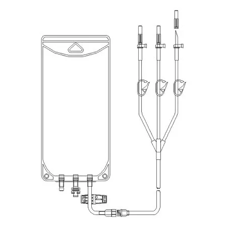The Metrix Company EVA Empty Bag Secure 500 mL - Case of 50 - 66102-CS