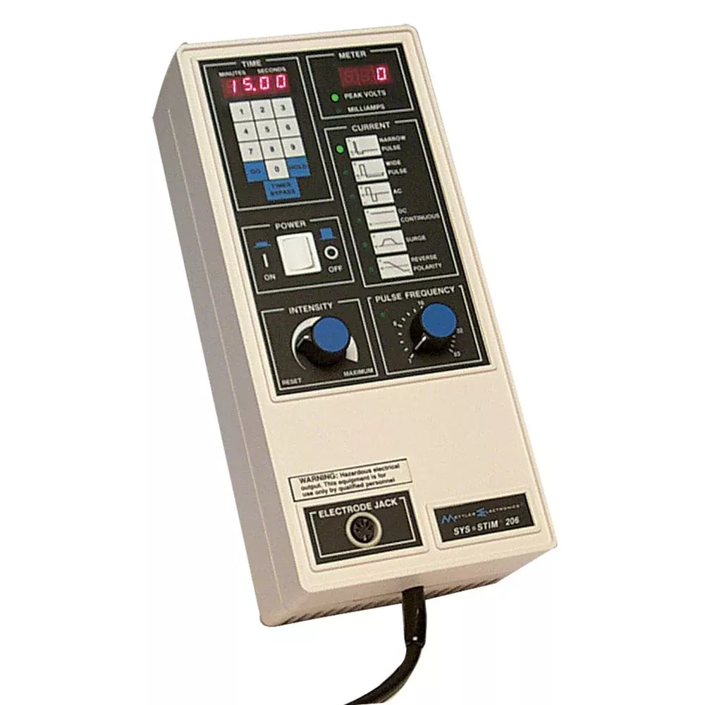 Mettler Sys*Stim 206 Low Volt Muscle One Channel Stimulator Pencil Electrode - 60023