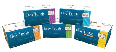 MHC Medical 830355 - Easy Touch Insulin Syringe 30G x 1/2", 0.3 mL (100 count)