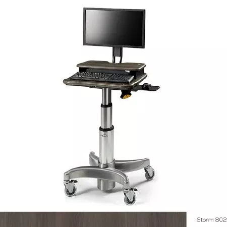 Midmark Midmark Workstation Secure Laptop Workstation with Mouse Tray Without Drawers Without Shelves - Each - 6219-001-216-EA