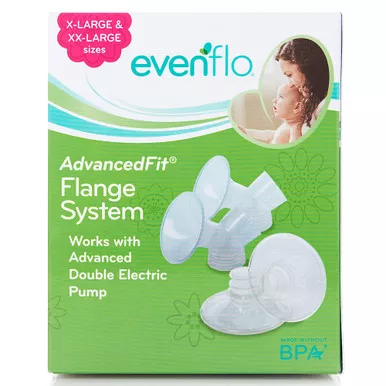 Midway Importing Inc 5143111 - Flange System Evenflo AdvancedFit™ For Evenflo Advanced Double Electric Breast Pump