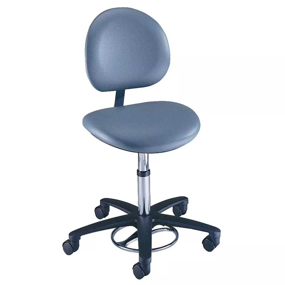 Millennium Lab Stool Lab Stool with Casters, Burgundy - 712185/BURG/NA