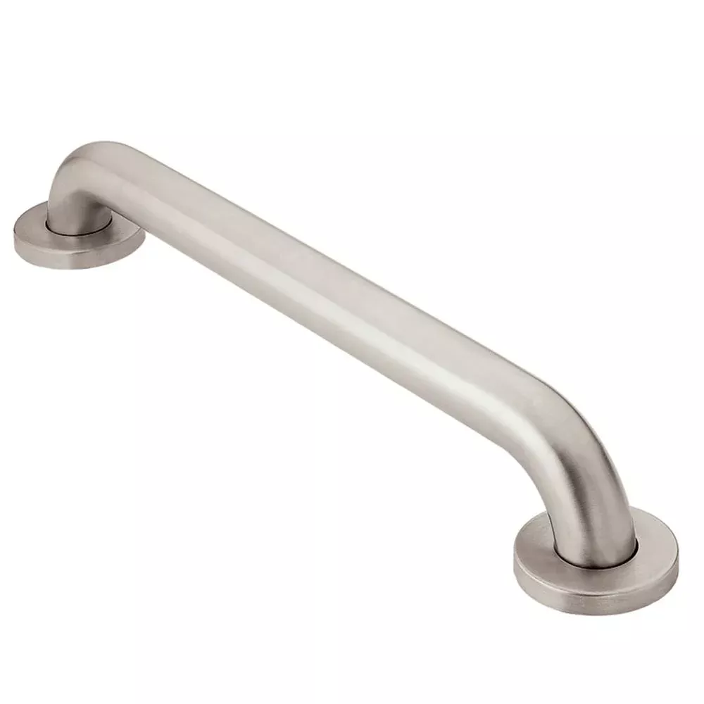 Moen Secure Mount Grab Bars and Mounts Stainless Steel Grab Bar, 18" - 70638