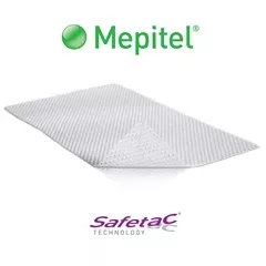 Molnlycke 290599 - Wound Contact Layer Dressing Mepitel 2 X 3 Inch Silicone / Mesh Rectangle Sterile