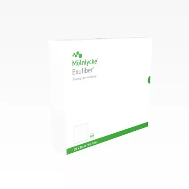 Molnlycke 709900 - Exufiber Gelling Fiber Wound Dressing, 2" x 2"
