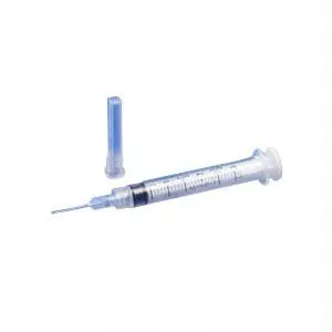 Monoject Rigid Pack Syringe With Hypodermic Needle 25g X 5/8", 3 Ml (100 Count)- Box of 100