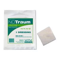 MPM MP00454 - NoTraum Extra Bordered Silicone Foam Dressing, 4" x 4"