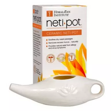 Neilmed Pharmaceutical HCNP-ENU-US - Himalayan Institute Neti Pot, 6 oz