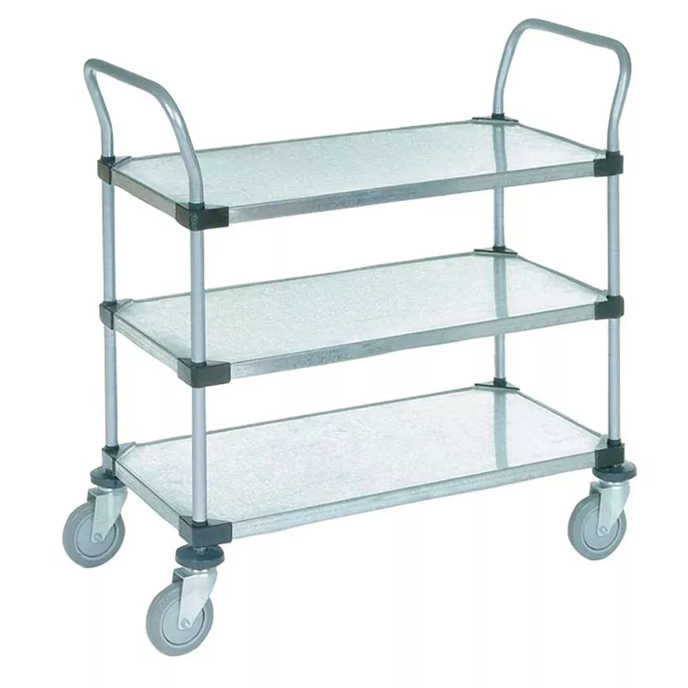 Nexel Stainless O.R. Utility Carts Shelf Ledges, 36" - 926083