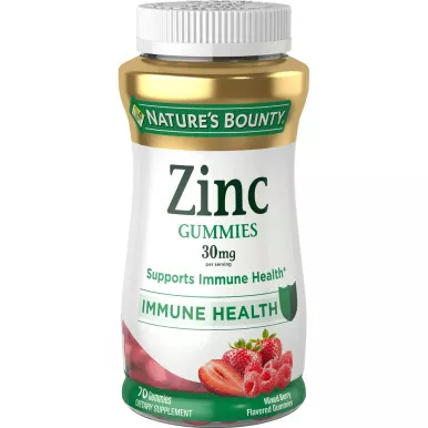 NHS 30944 - Nature's Bounty Zinc Gummies, 30mg, 70 ct