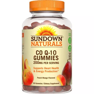 NHS 32265 - Sundown Naturals Co Q-10 Gummies, Value Size, 200mg, 100 ct