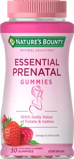 NHS 77911 - Optimal Solutions Essential Prenatal Gummies, 50 ct (77911)
