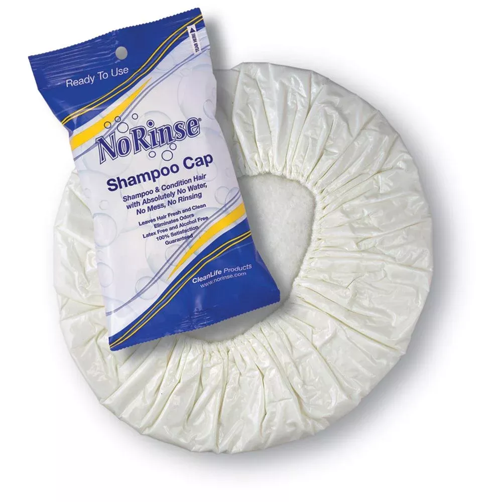 No Rinse Shampoo Cap No Rinse Shampoo Caps, case of twelve (12) individually polybagged caps per case - 71835
