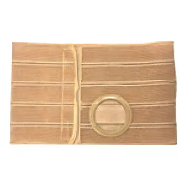 Nu Hope BG-6464 - Nu-Form Beige Support Belt 2-3/8" Belt Ring Placed 1-1/2" From Bottom 9" Wide 47" - 52" Waist Left, 2X-Large