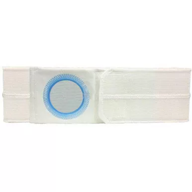 Nu Hope BG6594-L - 3" Beige, Regular Elastic, Flat Panel Belt, Small, 2-1/8" Center Opening