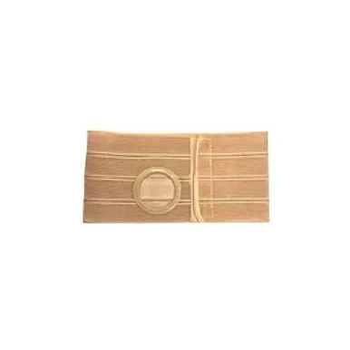 Nu Hope BG6628-P-W - 7" Right, Beige, Regular Elastic, Flat Panel Belt, Prolapse Flap, Extra Large, 2-5/8" x 3-1/8" Opening Placed 1" From Bottom