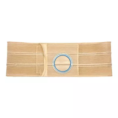 Nu Hope BG6726-A - Original Flat Panel 7" Beige Support Belt 2-3/4" Opening 1" From Bottom, Right, Medium, Waist 32"-36", Cool Comfort