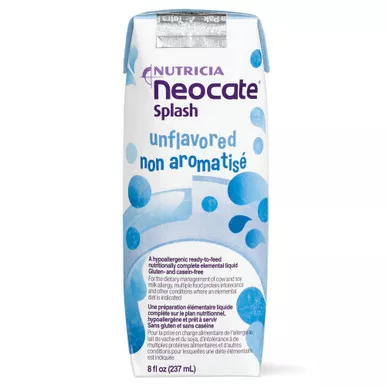 Nutricia 111394 - Neocate Splash, Unflavored, 8 oz (237 mL)