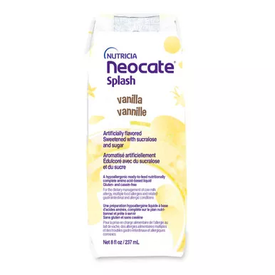 Nutricia 176678 - Neocate Splash, Vanilla, 8 oz (237 mL)