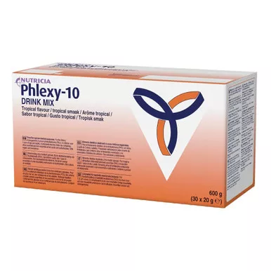 Nutricia 49257 - Phlexy-10 System Supplements Drink Mix 20 g Packet, Tropical Surprise