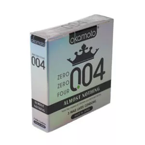 Okamoto Usa 4003 - Okamoto 004 Condoms, 3 ct