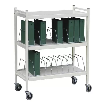 Omnimed Vertical Chart Rack Omnicart Steel Beige - Each - 260002-BG-EA