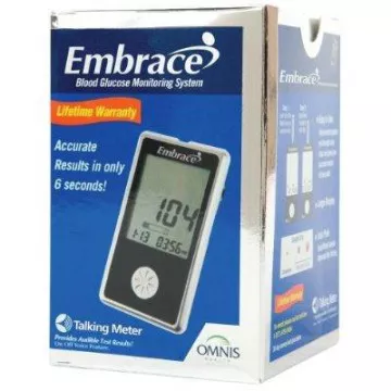 Omnis Health 01AB0200-B - Embrace No Code Talking Meter