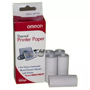 Omron 0090TRP - Thermal Replacement Printer Paper, 5 Rolls/Box