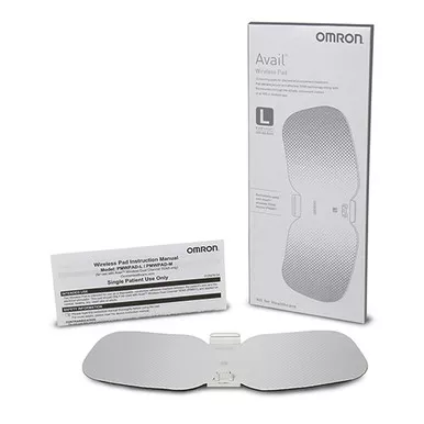 Omron PMWPAD-L - Wireless Pad for Avail TENS Unit - Large, IM, Quick Start Guide