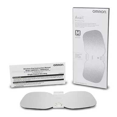 Omron PMWPAD-M - Wireless Pad for Avail TENS Unit - Medium, IM, Quick Start Guide
