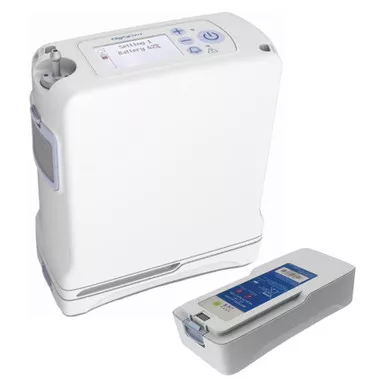 Oxygo 1400-2000-8 - OxyGo FIT 3 Setting Portable Oxygen Concentrator with 8 Cell Battery