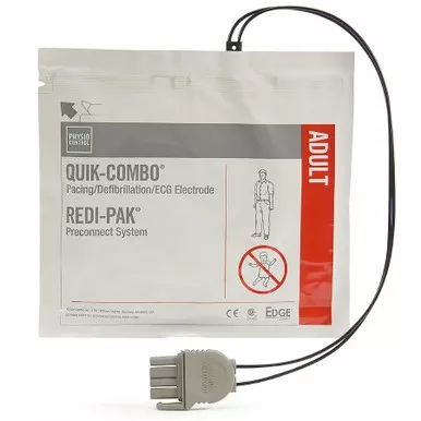 The Palm Tree Group 11996-000017 - Defibrillator Electrode Pad Quik-Combo Adult